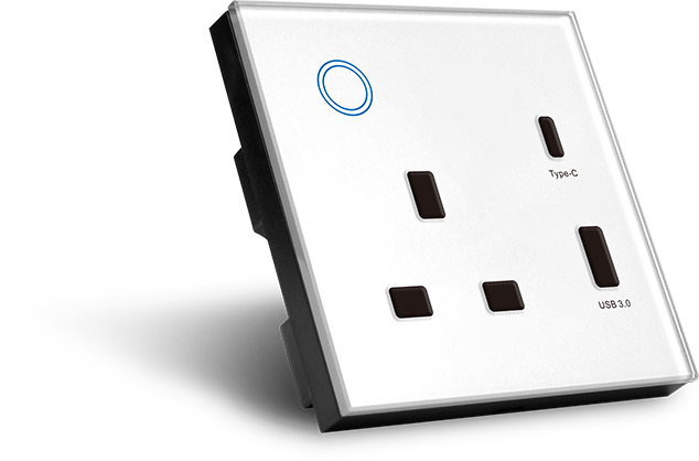 A smart power socket solve all issues